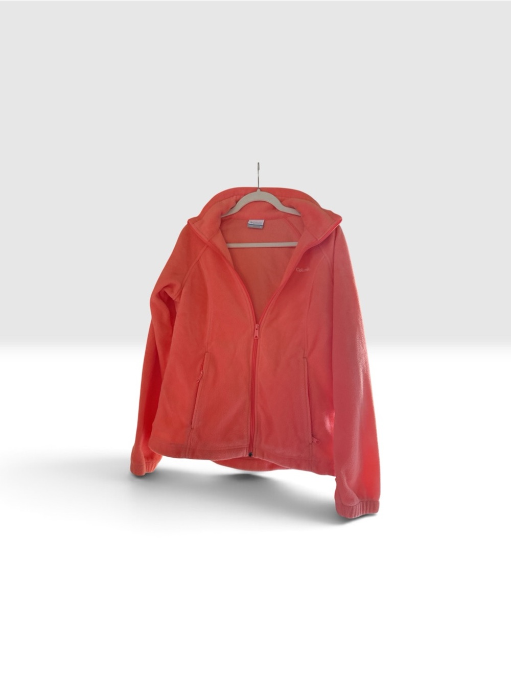 Columbia Coral Zip-Up Teddy Fleece Jacket with Hood